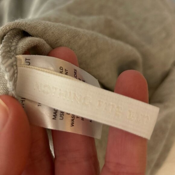 Nothing Fits But Mochi Knit Jumpsuit Maternity Gray One size - Picture 11 of 16